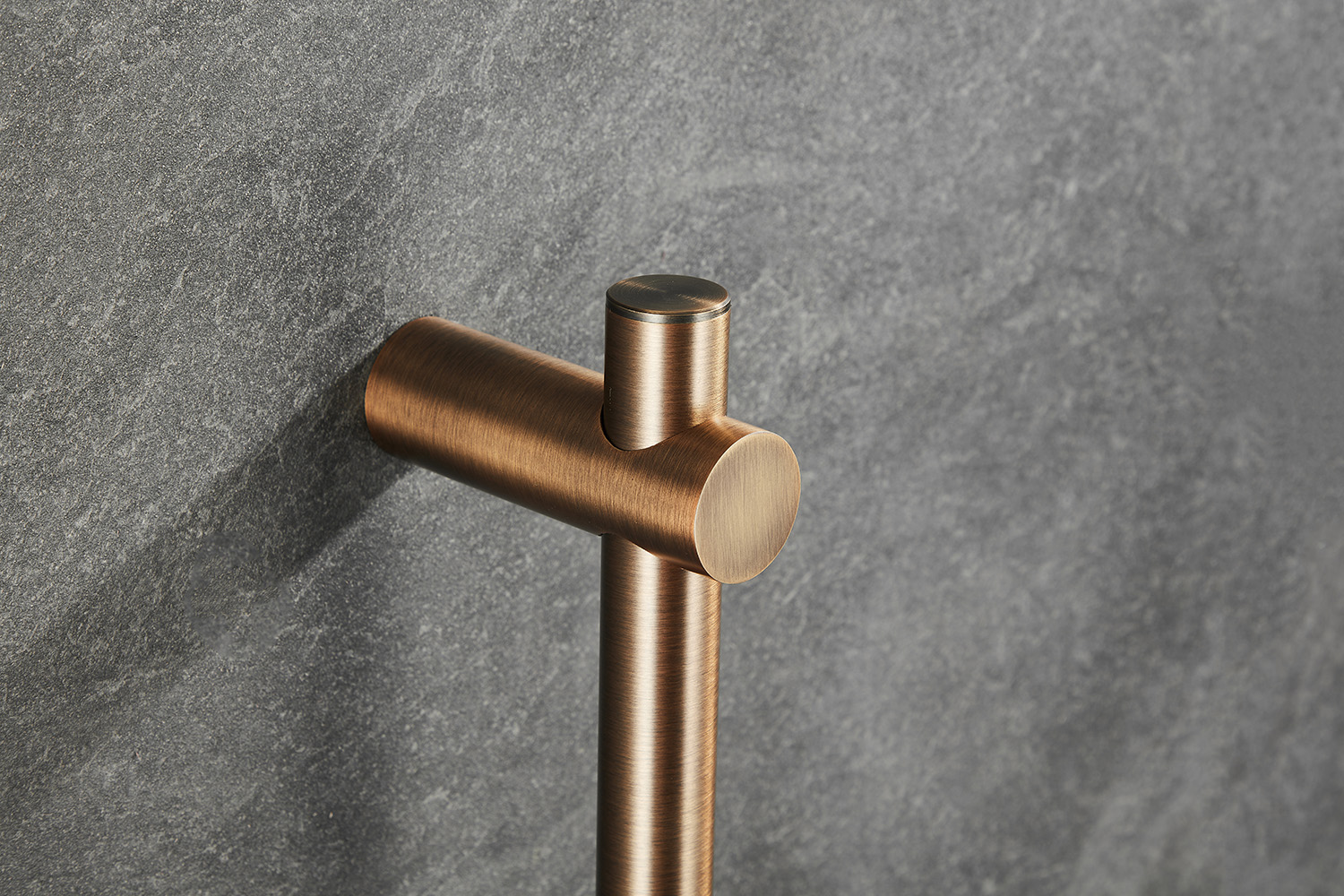 Saniclear Plus douche glijstang 60cm verouderd messing