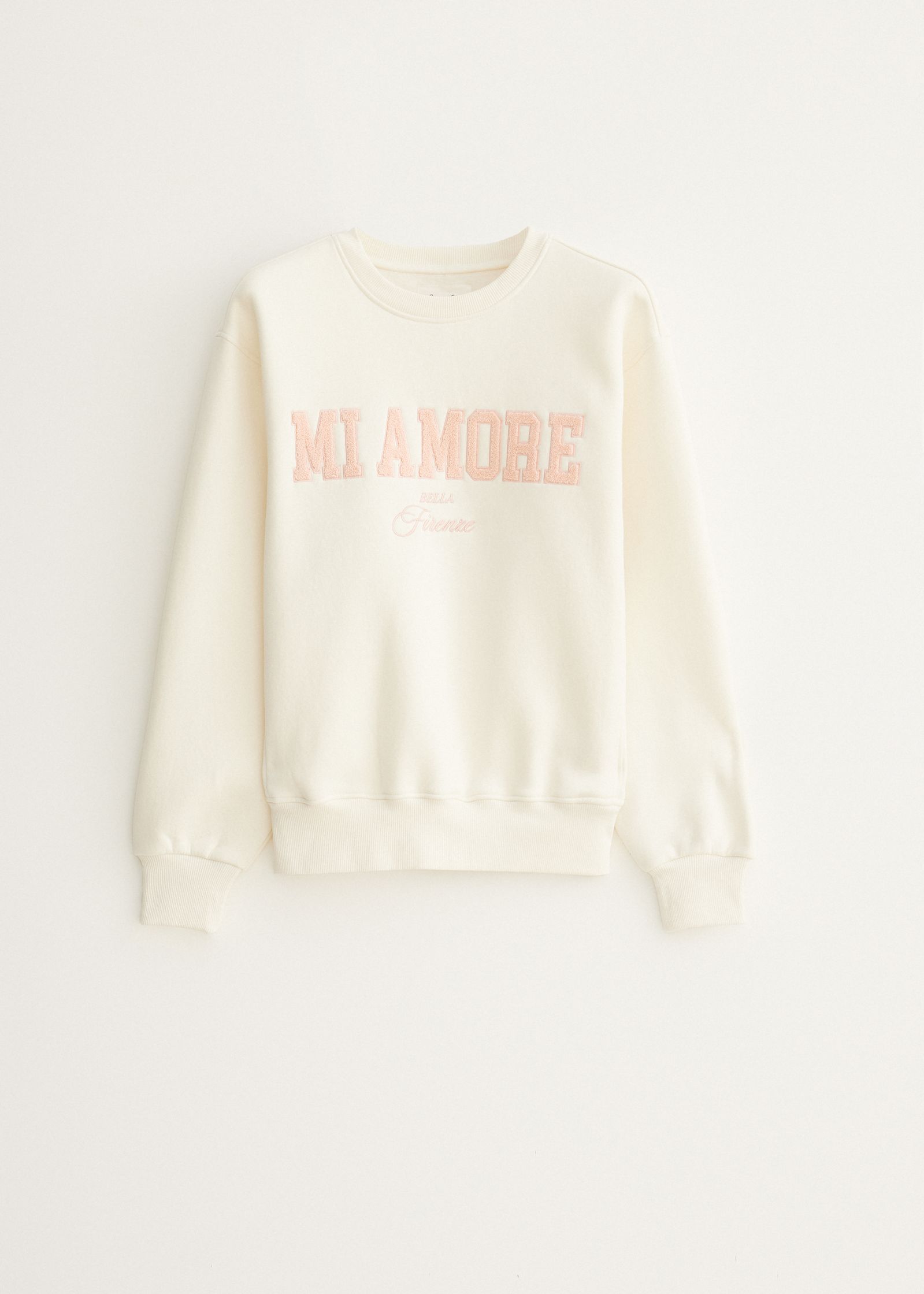 Sweater met tekst