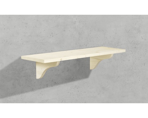 Wandplank PUR 80 80x18x1,6 cm Draagvermogen 15 kg
