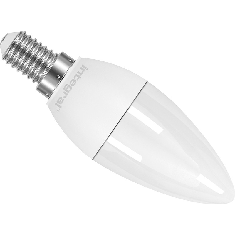 Integral LED lamp kaars mat E14 3.4W 250lm 2700K