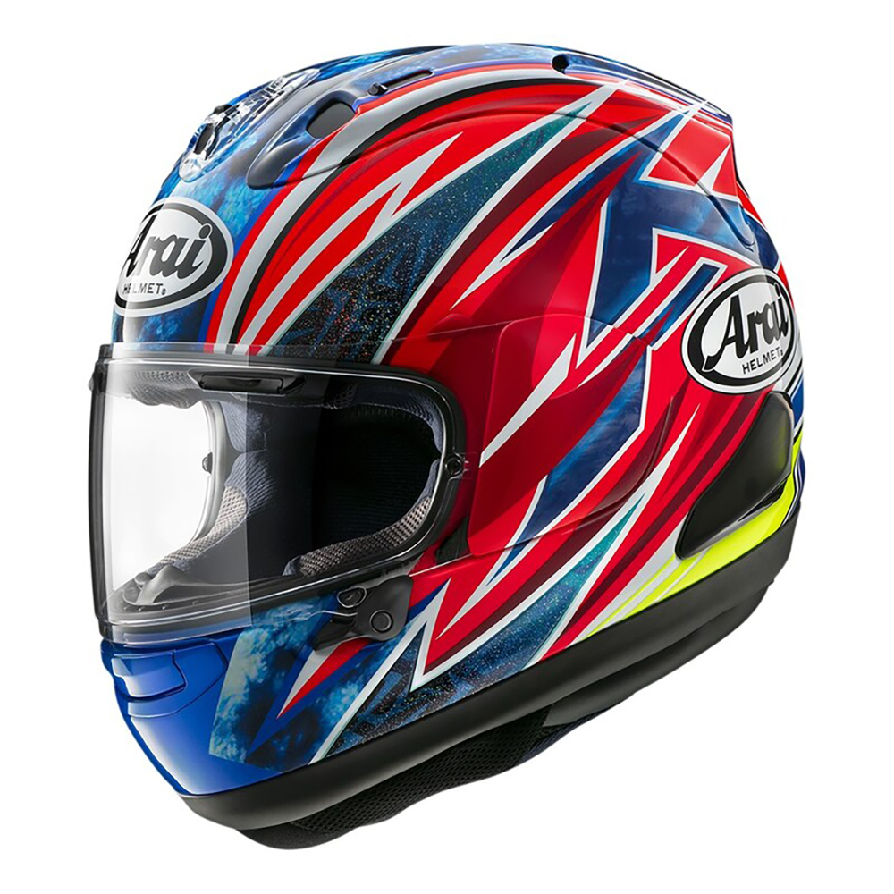 Arai - Casque RX-7V Evo Ogura 2023 Bleu / Rouge / Blanc