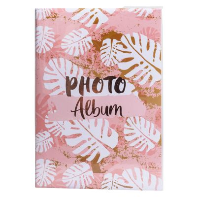 Exacompta - Album photo à pochettes - 300 photos 10 x 15 cm - 22.5 x 32.5 cm - pastel tropic