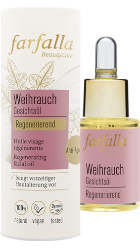 Farfalla Regenerierendes Gesichtsöl Öl Weihrauch 15 ml