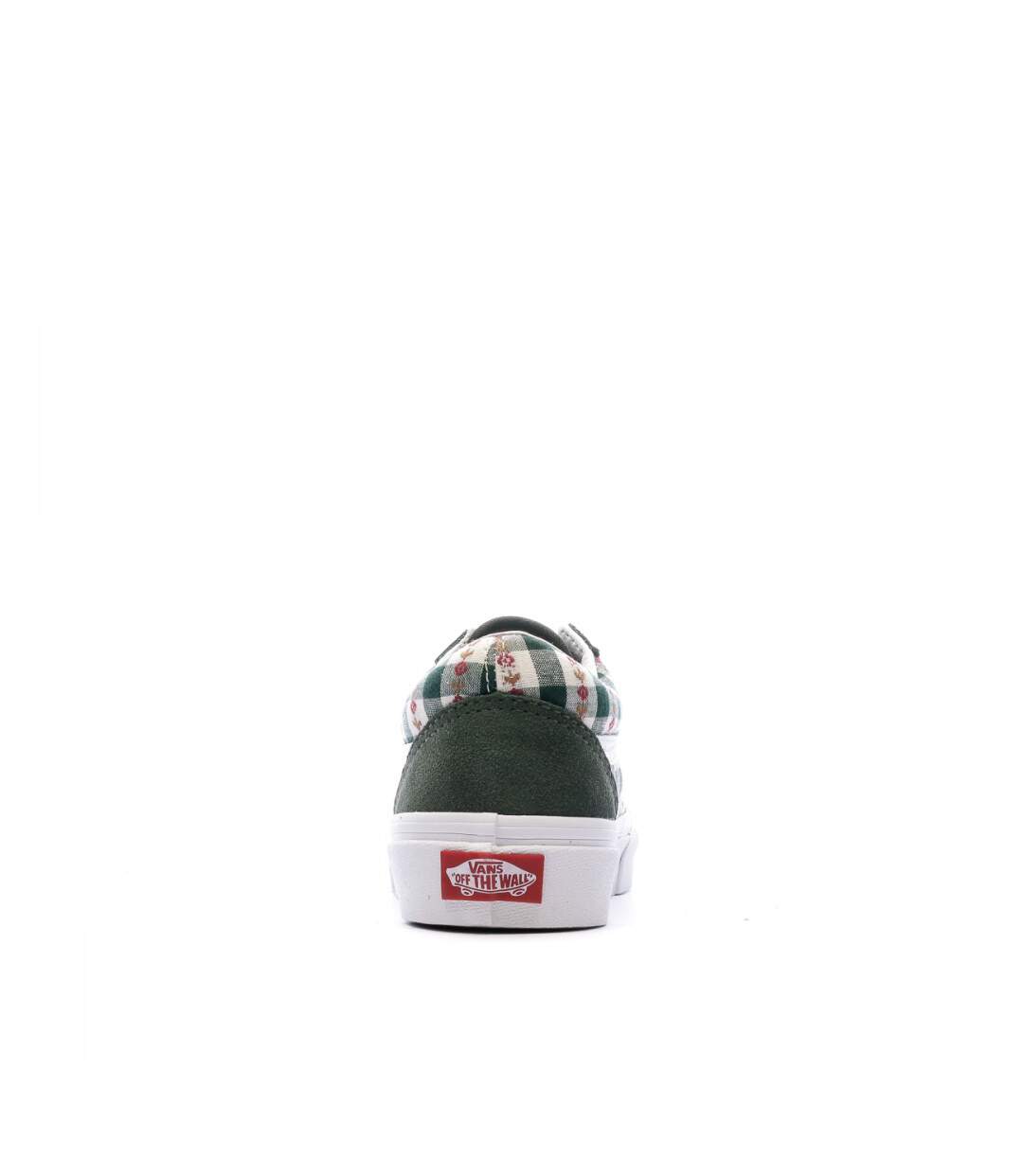 Baskets Kaki/Tissu Femme Vans Old Skool