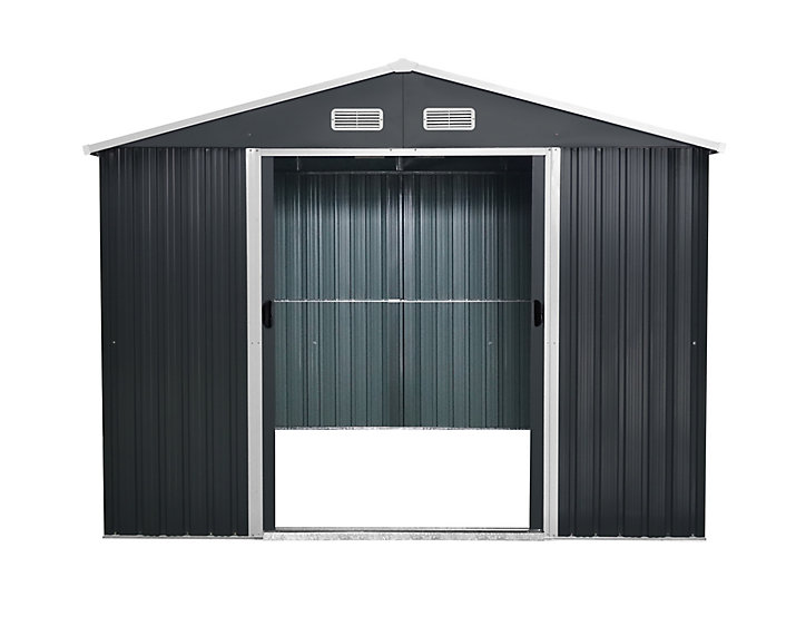 Abri de jardin métal gris Anthracite 7,84 m²