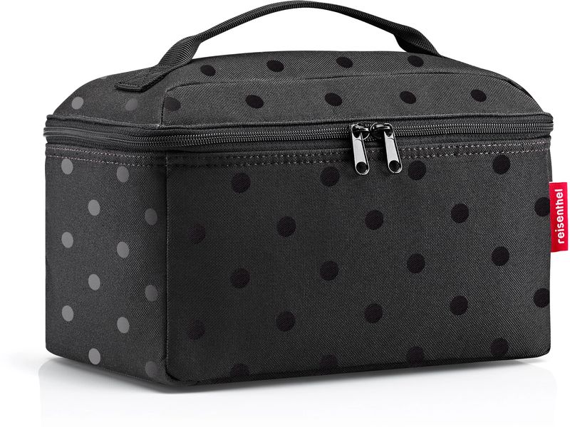 Reisenthel Necessaire beautycase Glossy Dots Black Kosmetiktasche für alle wichtigen Bad-Accessoires