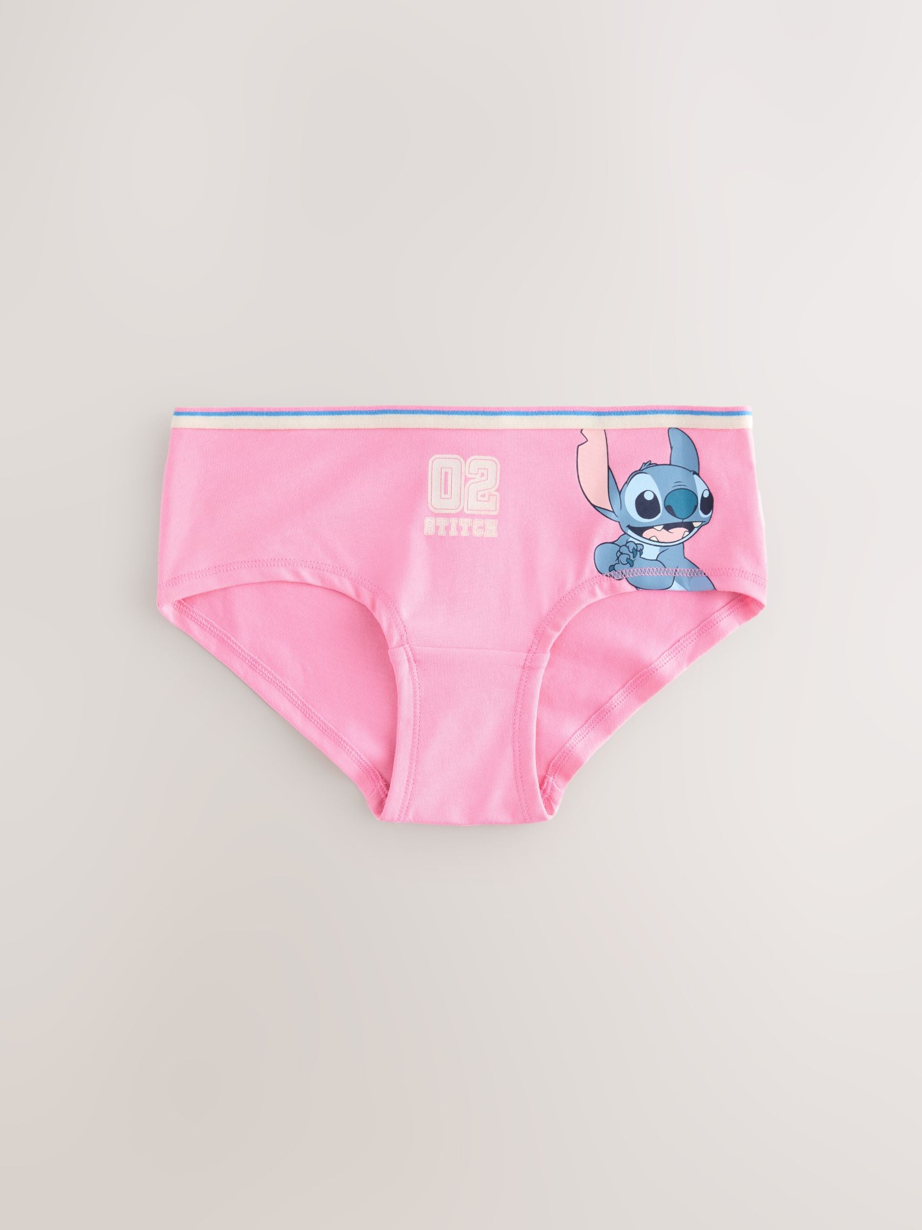 Roze/blauw - Lilo and Stitch Hipsters 5 stuks (2-16jaar)