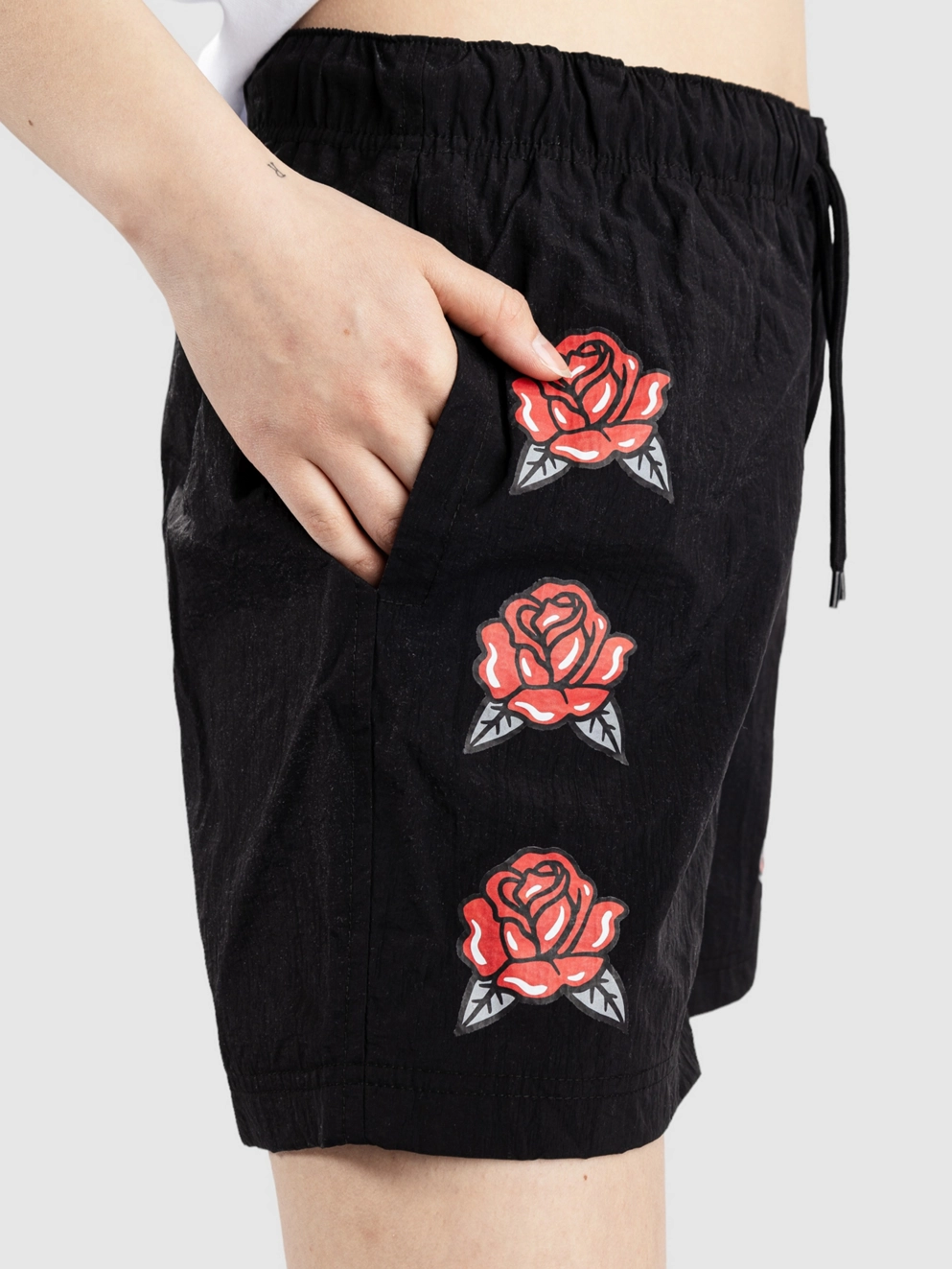 Polypop Roses Shorts black