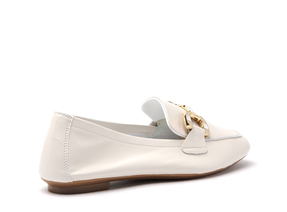 Reqins basses femme horphea cuir blanc