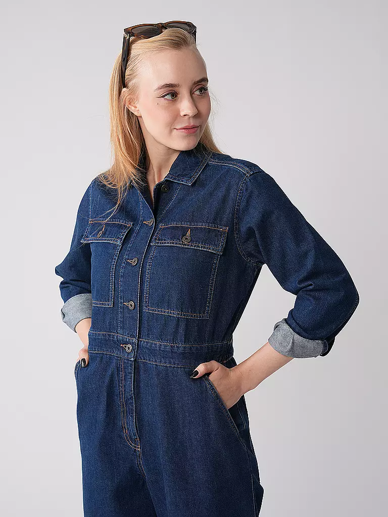 WEEKEND MAX MARA Overall PIRANIA blau