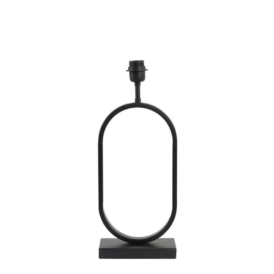 Lampvoet Jamiri - Zwart - 20x10x45cm