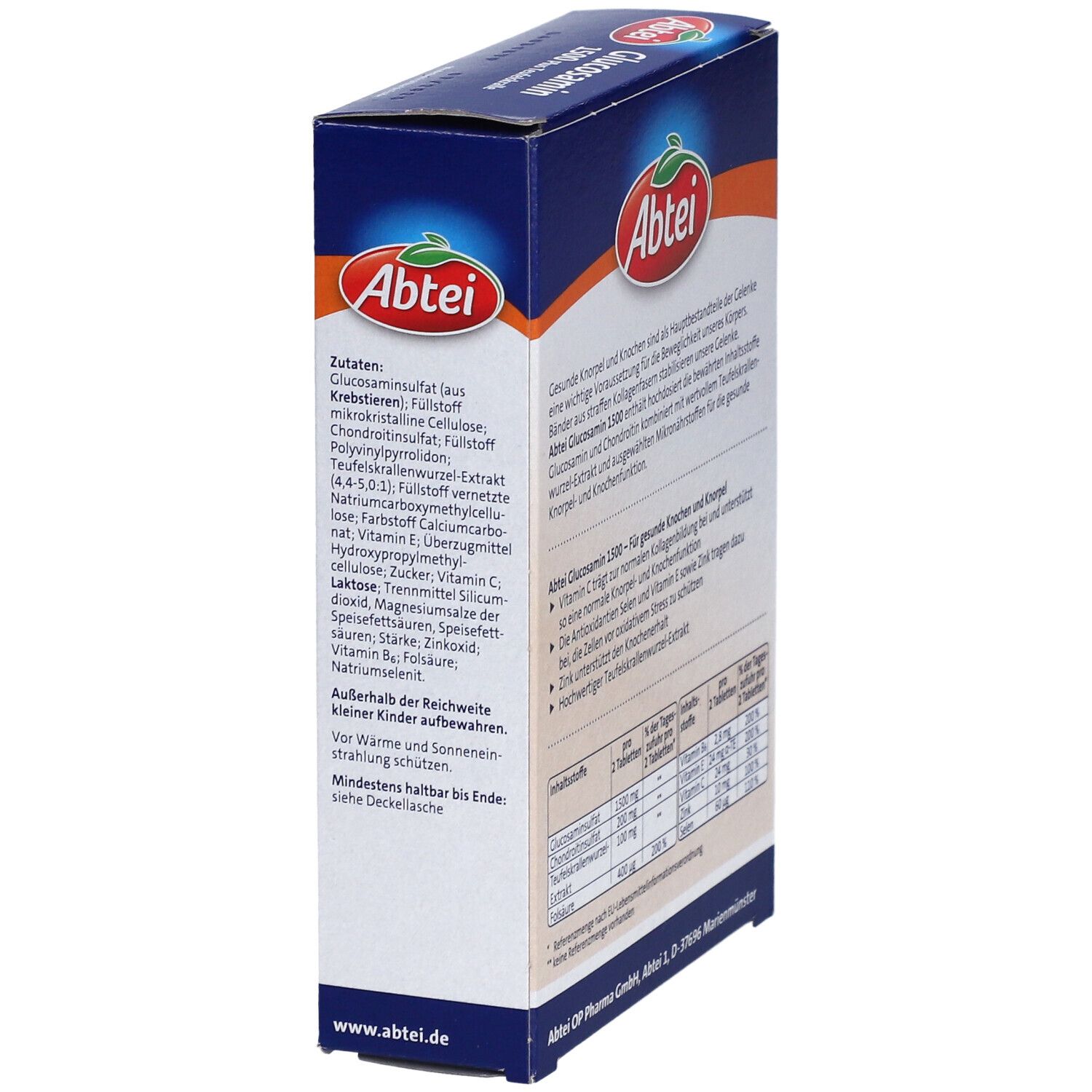 Abtei Glucosamin 1500 Plus