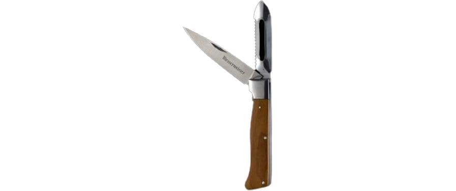 Outdoor-Kochmesser Adventure Chef BraunKlappschäler und Messer