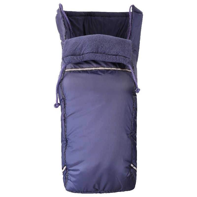 Kaiser Luxus Rollstuhl Schlupfsack FLEECE blau