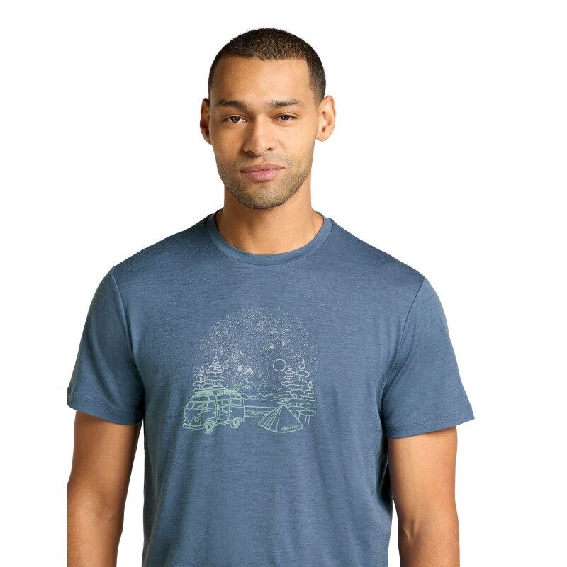 Merino 150 Tech Lite III SS Tee Van Camp - T-shirt en laine mérinos homme