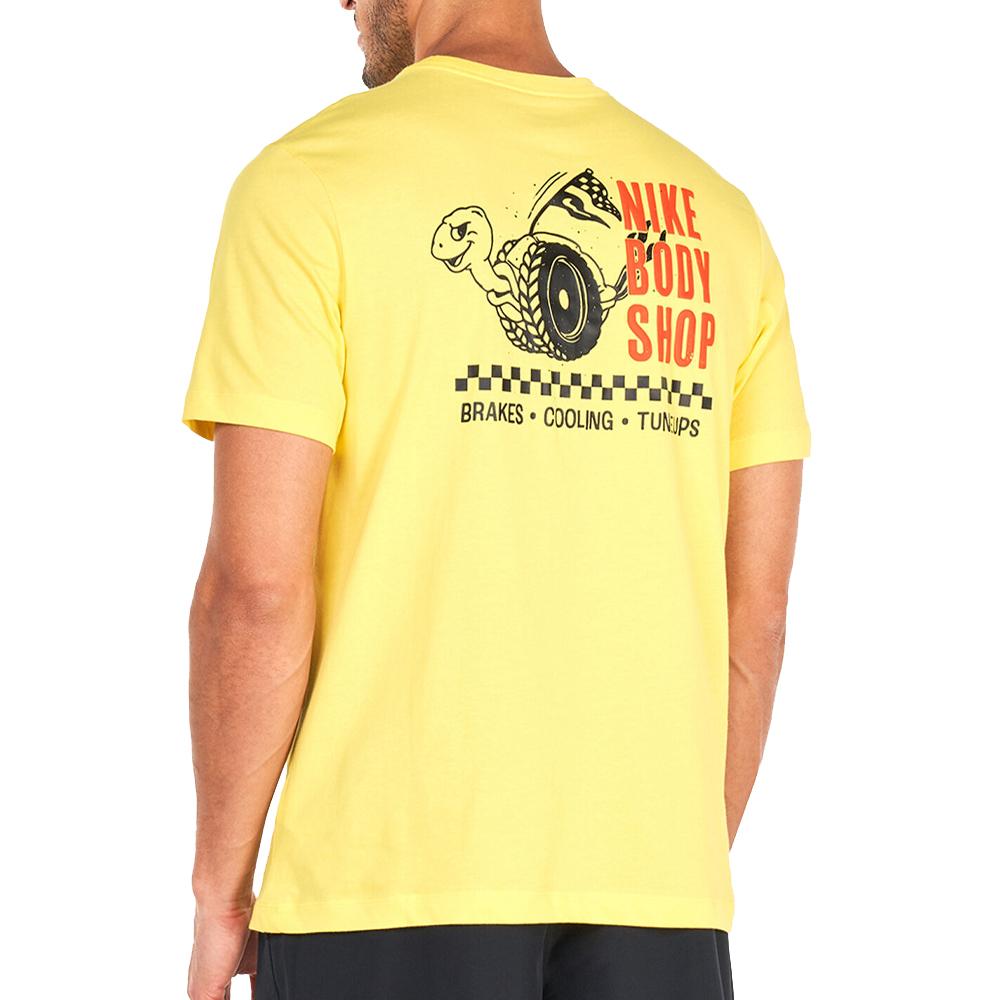 Nike T-shirt Jaune Homme Nike Shop