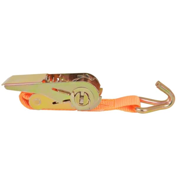 vidaXL Jekkestropper med skralle 10 stk 0,4 tonn 6mx25mm oransje