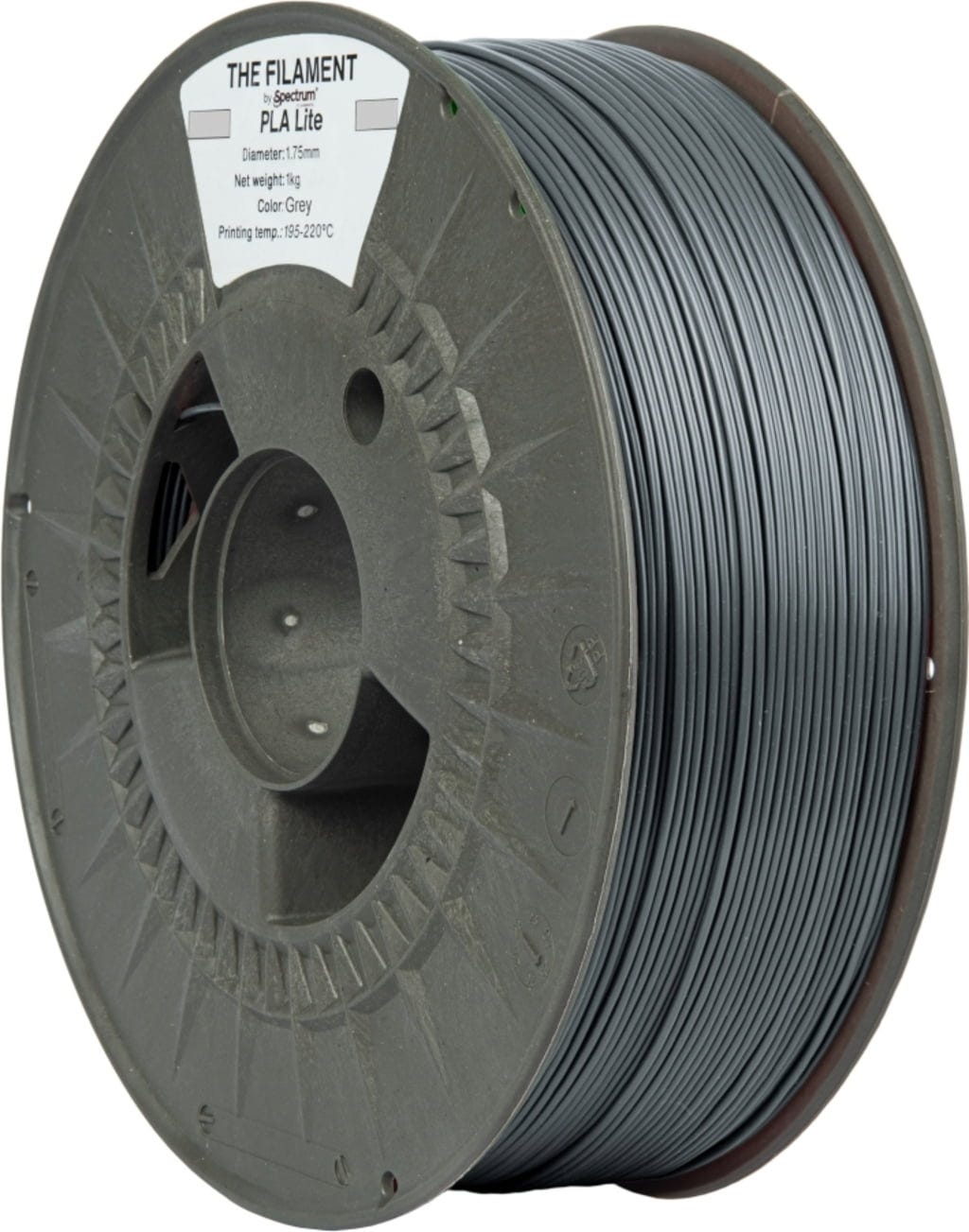 The Filament  PLA Lite Grey, 1,75 mm / 1000 g    Zuverlässiges PLA Filament für den Alltag in Grey