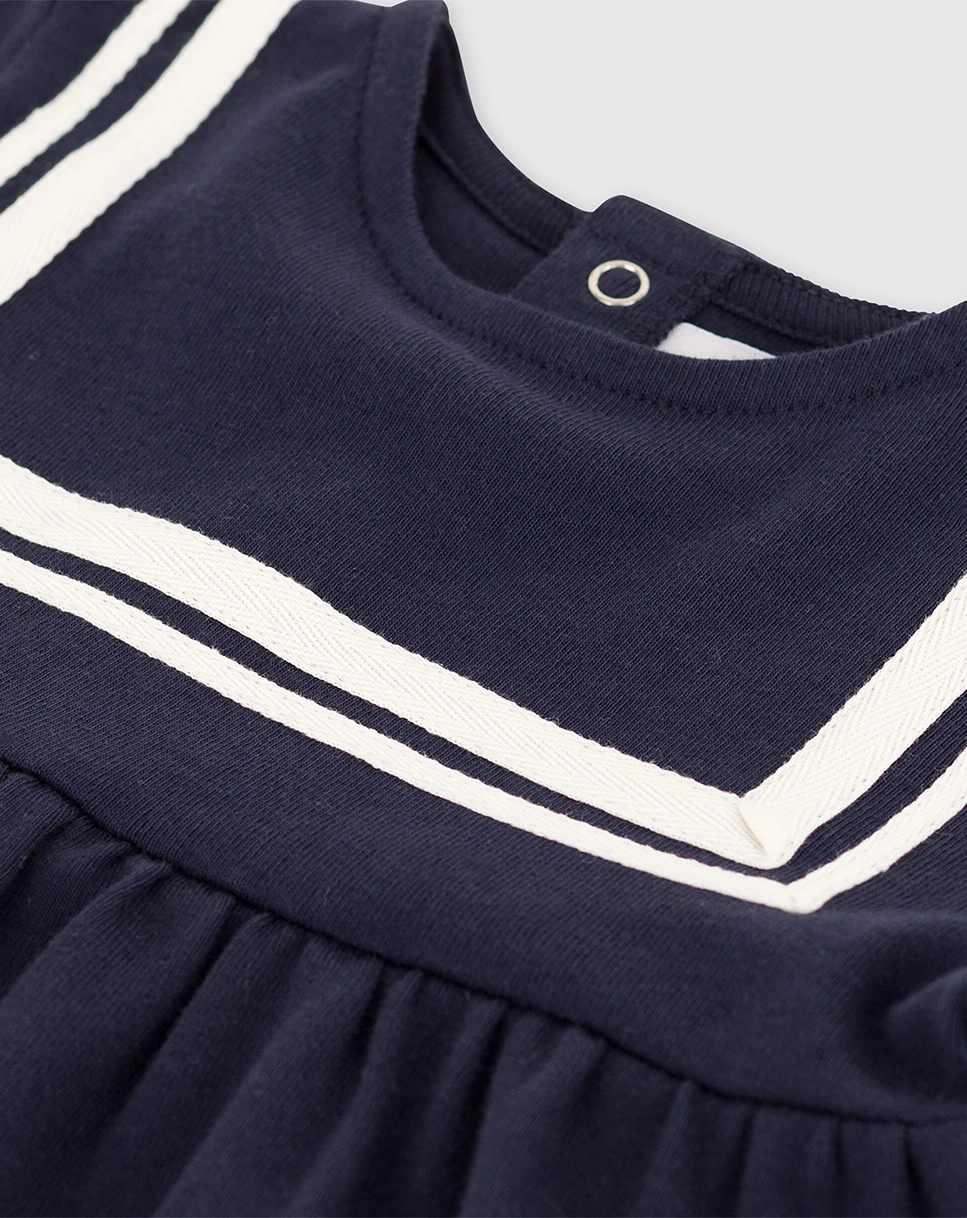 Kurzarm-Kleid UNIE in smoking