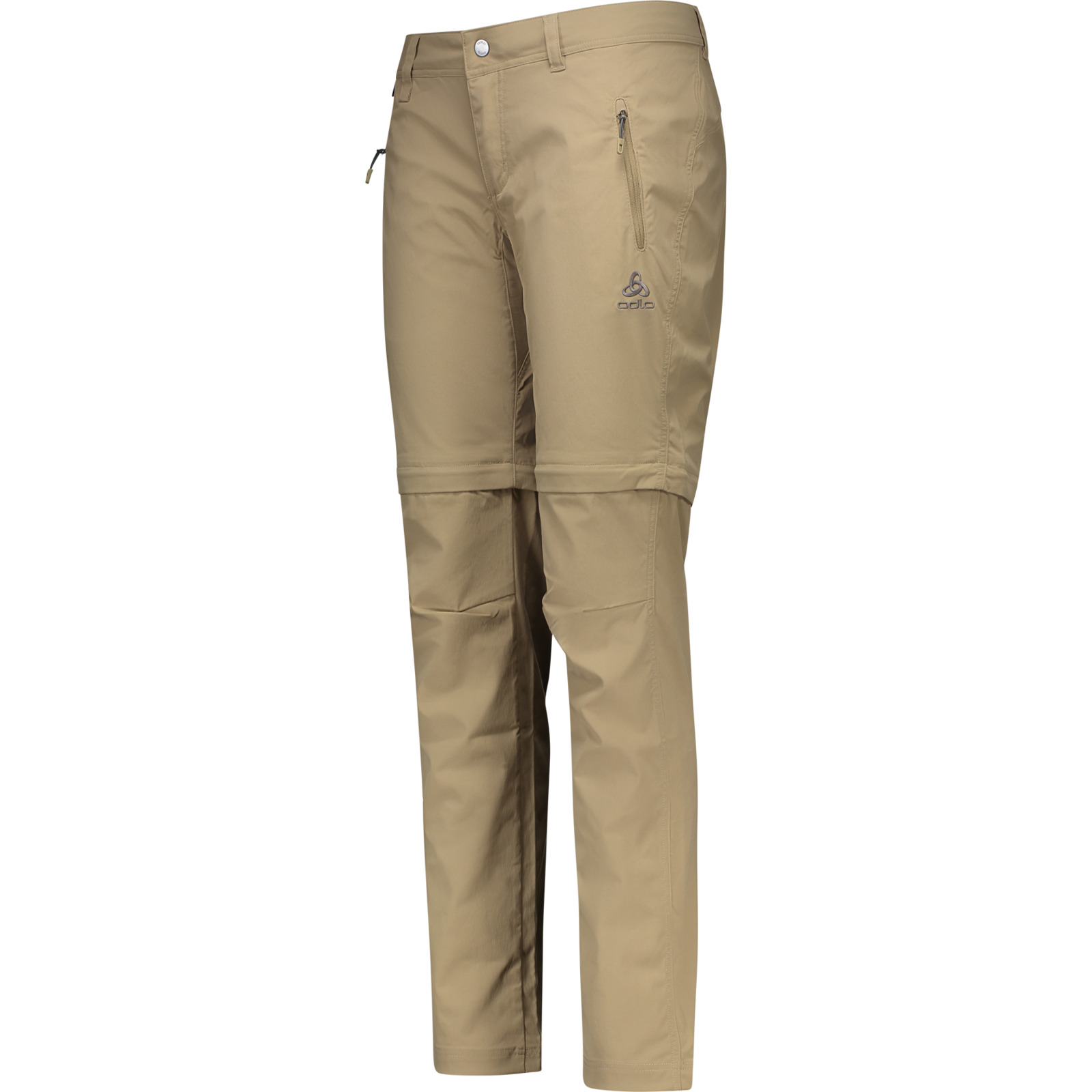 Odlo Damen-Wanderhose Wedgemount Zipp-off hellbraun, 34
