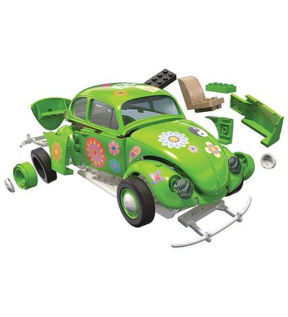 Airfix Set - QUICKBUILD - VW Beetle Flower-Power J6031 - 36 Teil