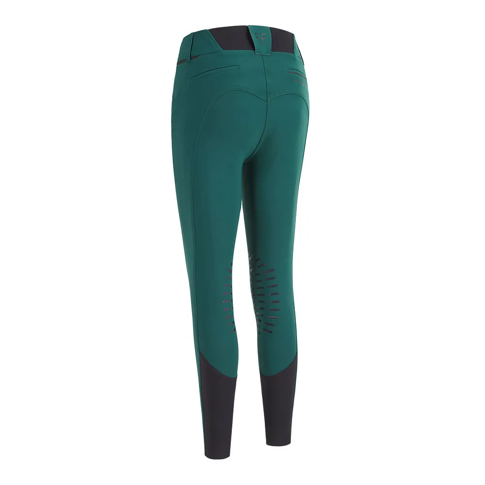 Horse Pilot X-DESIGN - Pantalon siliconé Femme green morocco