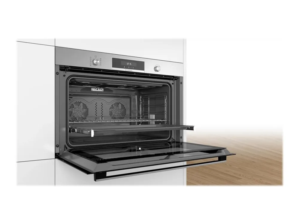 Bosch Serie | 6 VBD5780S0 - Ovn - til indbygning - niche - bredde: 86 cm - dybde: 56 cm - højde: 59 cm - med selv-rengøring - Klasse A  - rustfrit stål