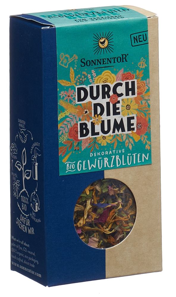 SONNENTOR Blütenmischung durch die Blume<br>7 g, BIO