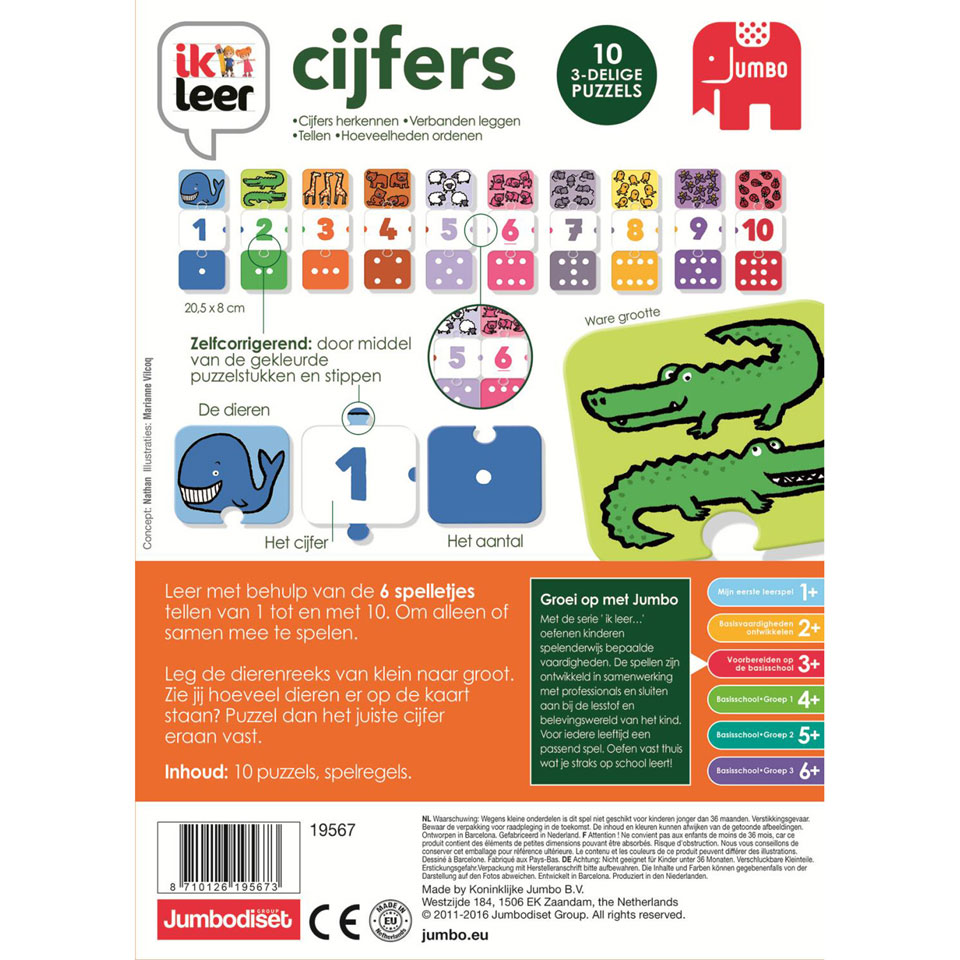 Ik leer cijfers 6 leerzame spelletjes