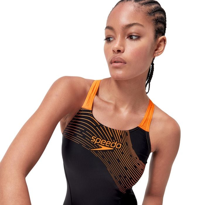 Speedo Eco Medley Logo Medalist Badpak Dames