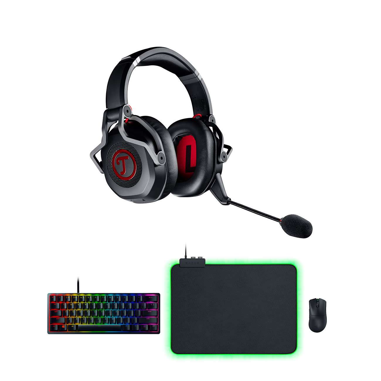CAGE + Deathadder + Huntsman Mini + Goliathus