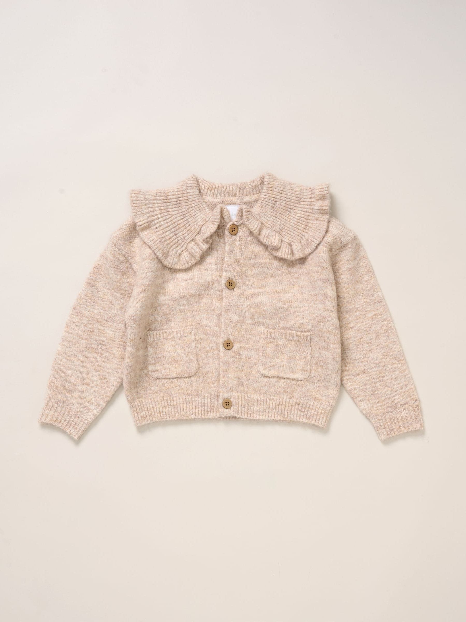Miss Brown True Knit Cardigan and Check Skirt Set