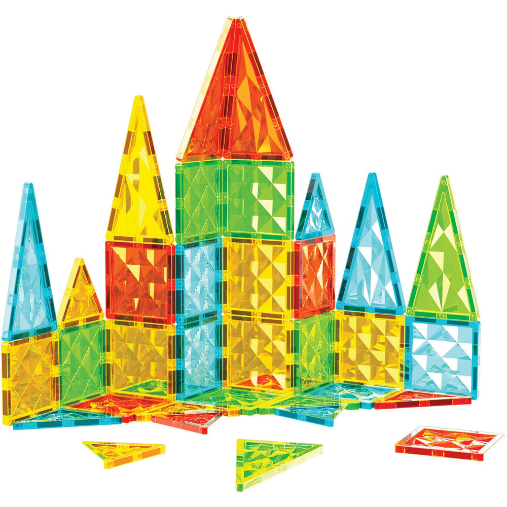Køb Geomag Magnetic Tiles Gems 44 Pcs