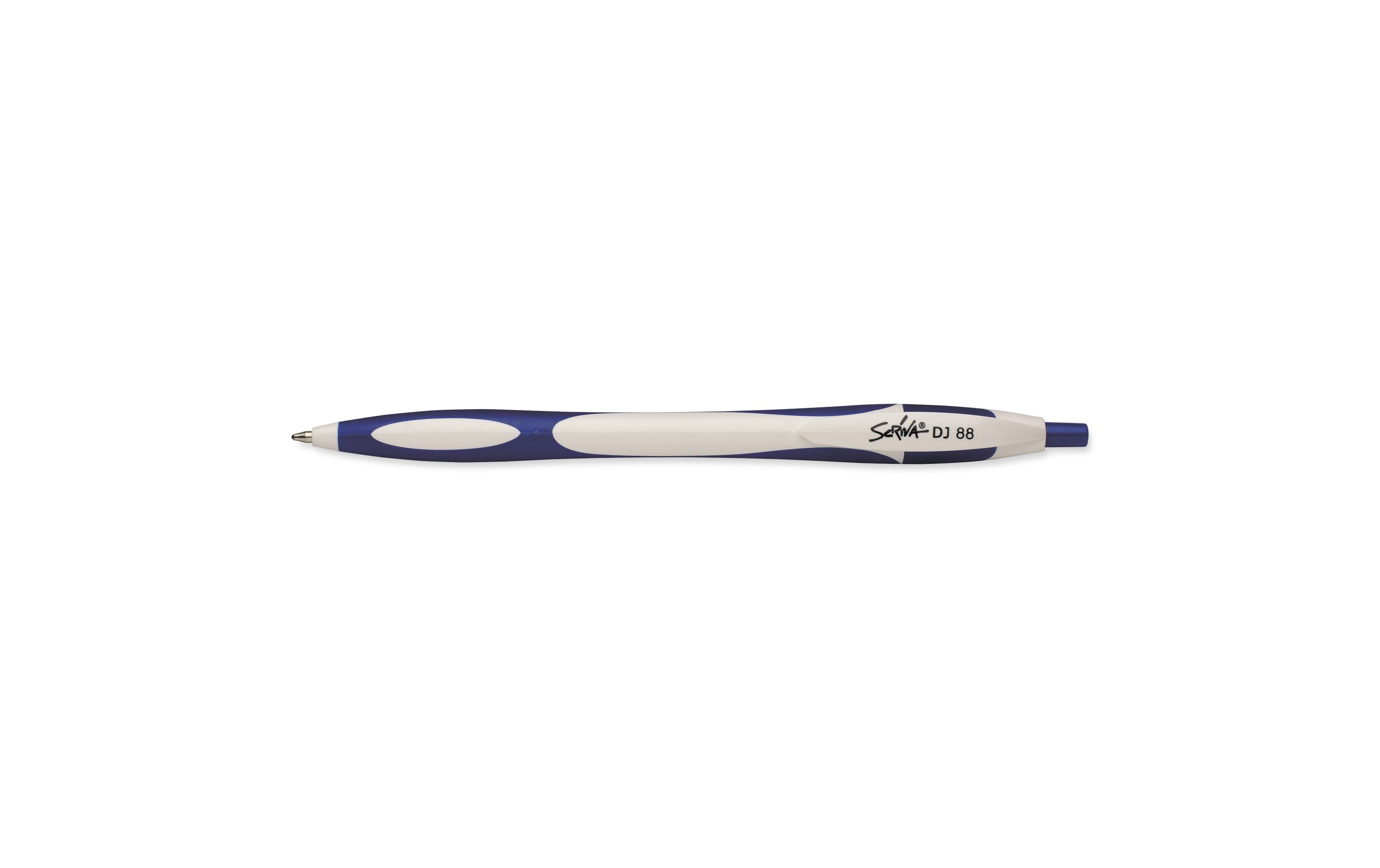 Kugelschreiber DJ88 0.7 mm, Blau, 12 StückKuli mit Druckmechanik