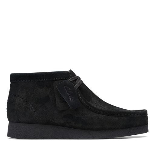 Clarks WallabeeEVO Bt Sko, Black Interest, 46