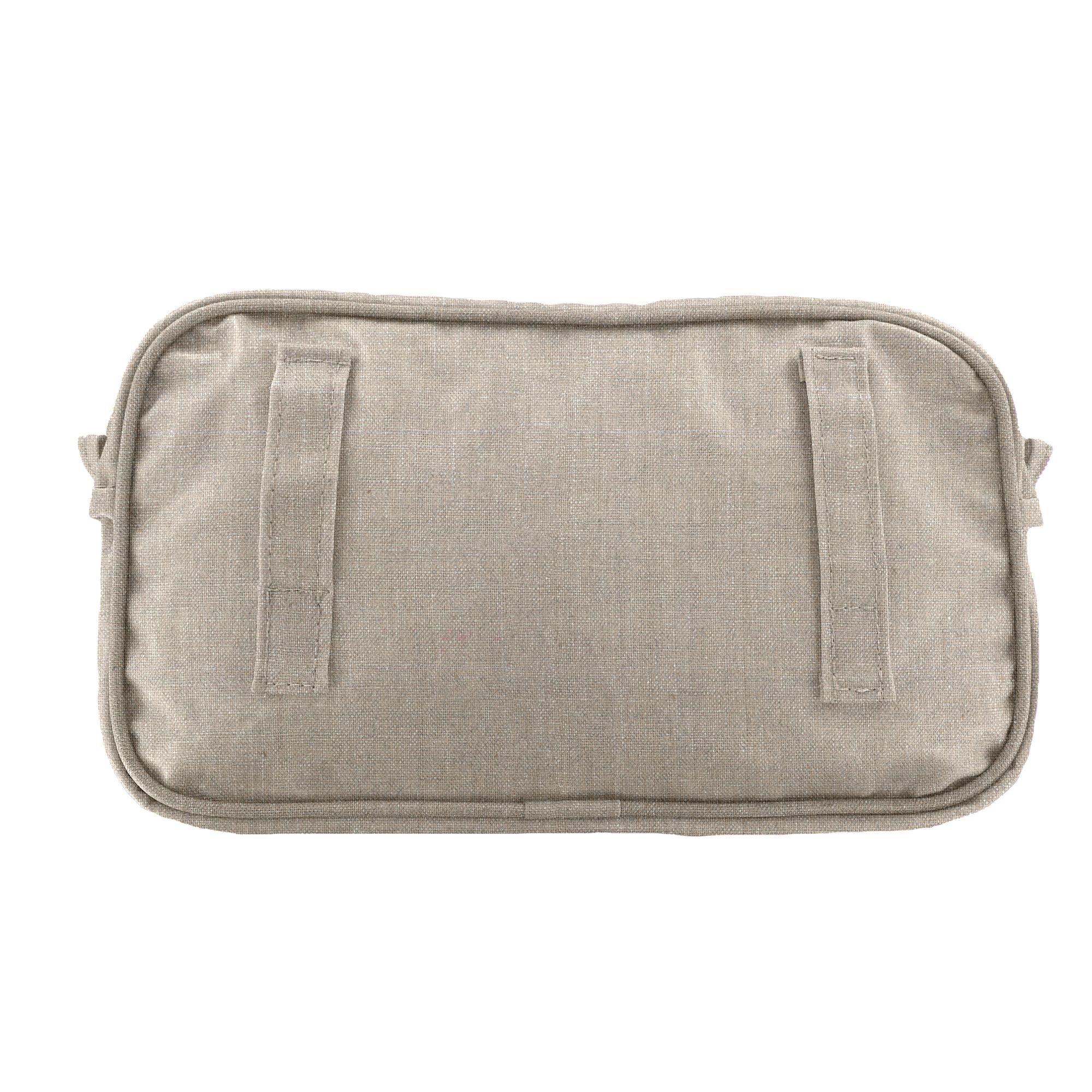 Pochette Banane Lin Argenté