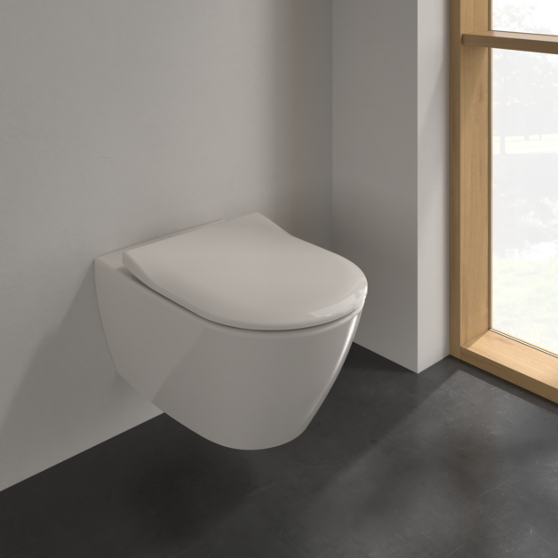 Villeroy & Boch Subway 2.0 randloos toilet CeramicPlus pergamon