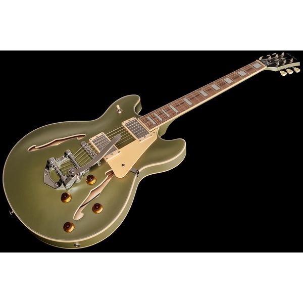Harley Benton HB-35Plus Tremolo Olive Drab