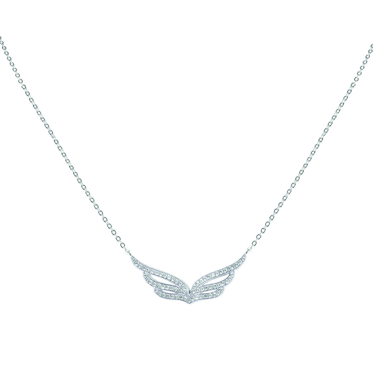 Collier Brillaxis ailes empierrées