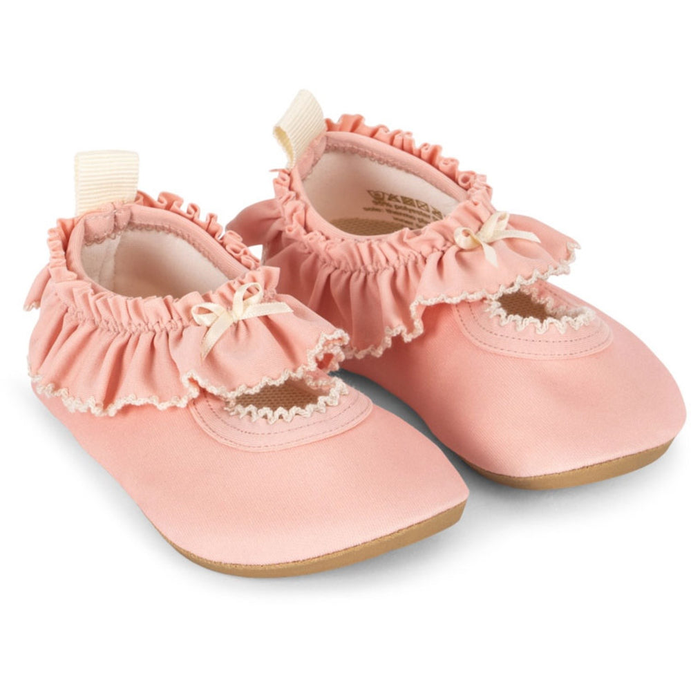 Køb Konges Sløjd Powder Pink Kitty Flæse Badesko