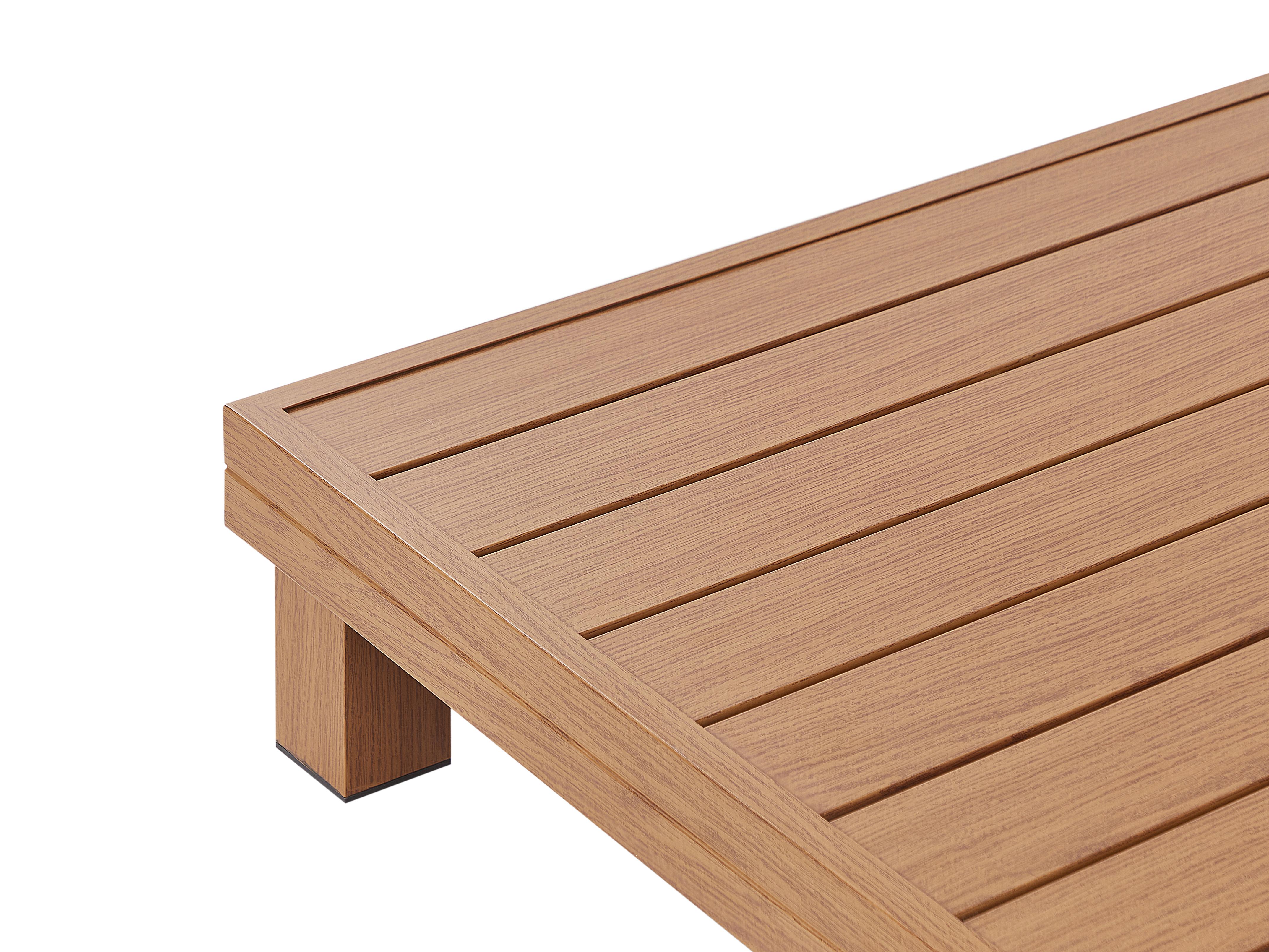 Tuin hoekloungeset met tafel 5-zits SANZA linkszijdig modulair Metaal Wit