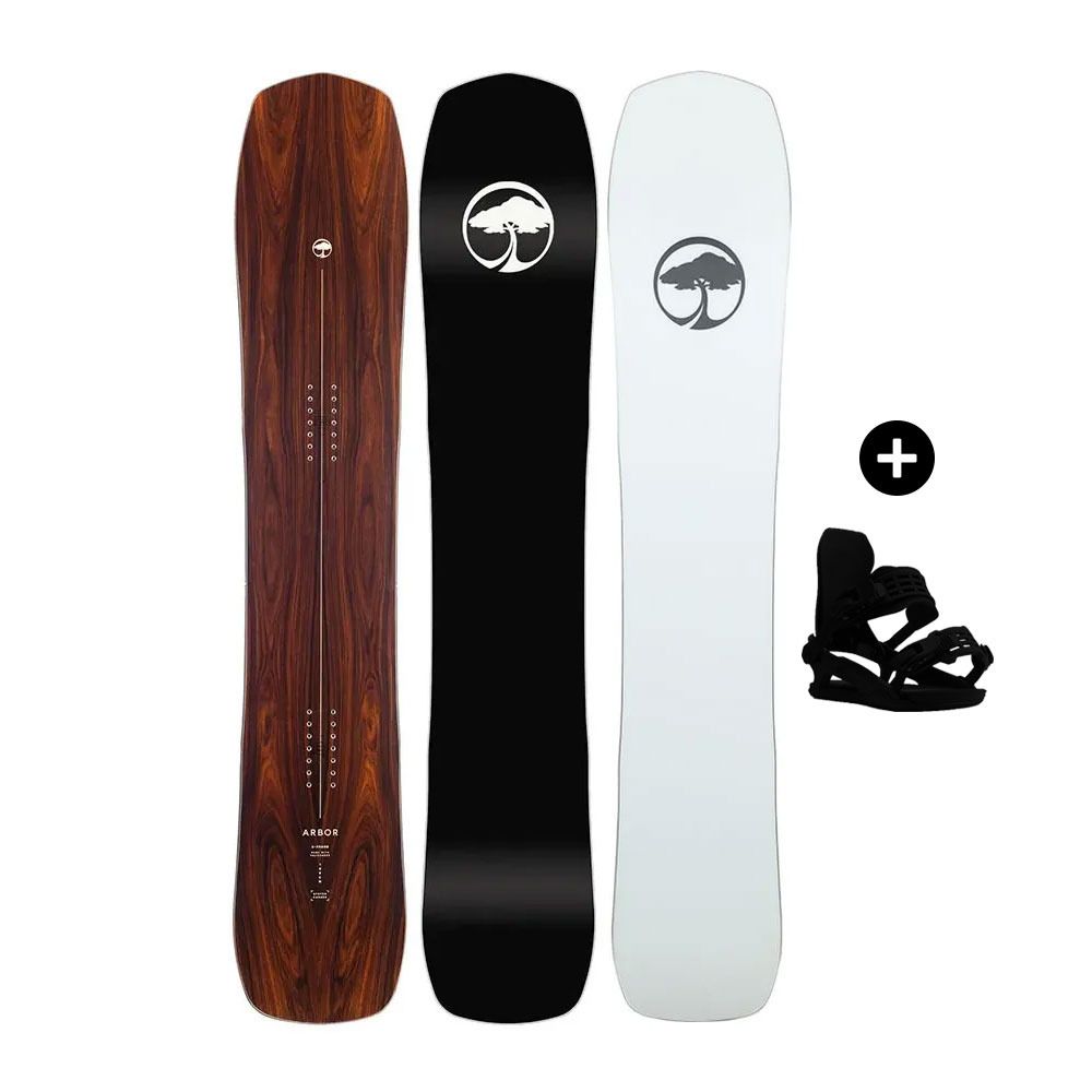 Arbor A-FRAME CAMBER - Pack snowboard freeride