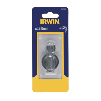 Irwin bevestigingsas Ø13mm voor Irwin polijstschijf Ø75 mm van katoen.