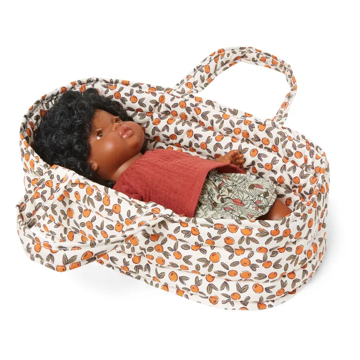 Minikane Couffin en coton pour Gordis Fleurs d'oranger