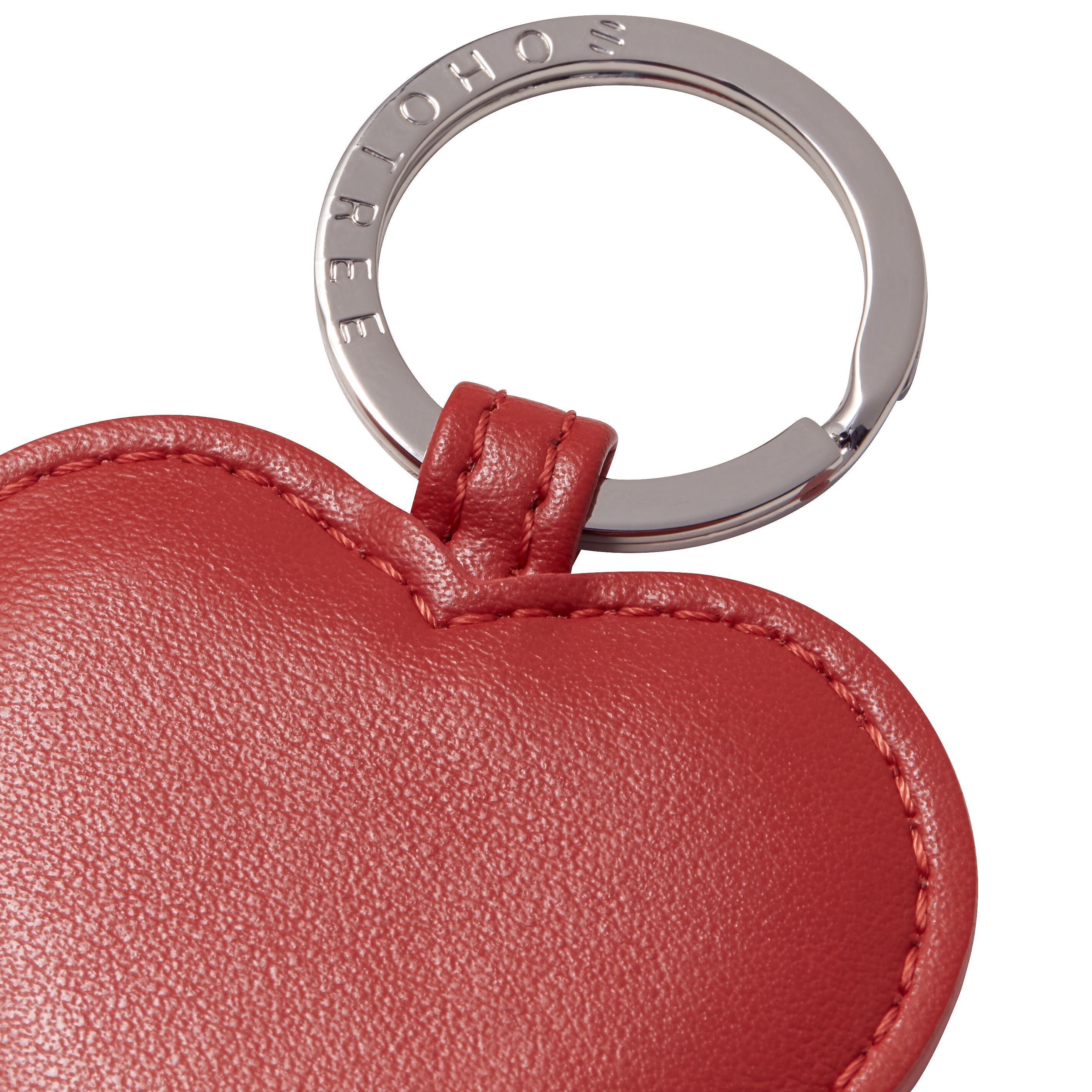 LOVE HEART Herzanhänger rostorange 9x6.3 - Orange / B: 9.0 cm x T: 6.3 cm x H: 0.5 cm
