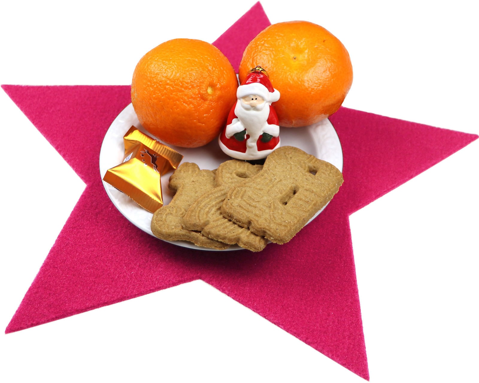 Primaflor-Ideen in Textil Platzset »Stern, Weihnachtsdeko« auch ideal als Untersetzer oder Dekoration, Grösse 29,5 cm