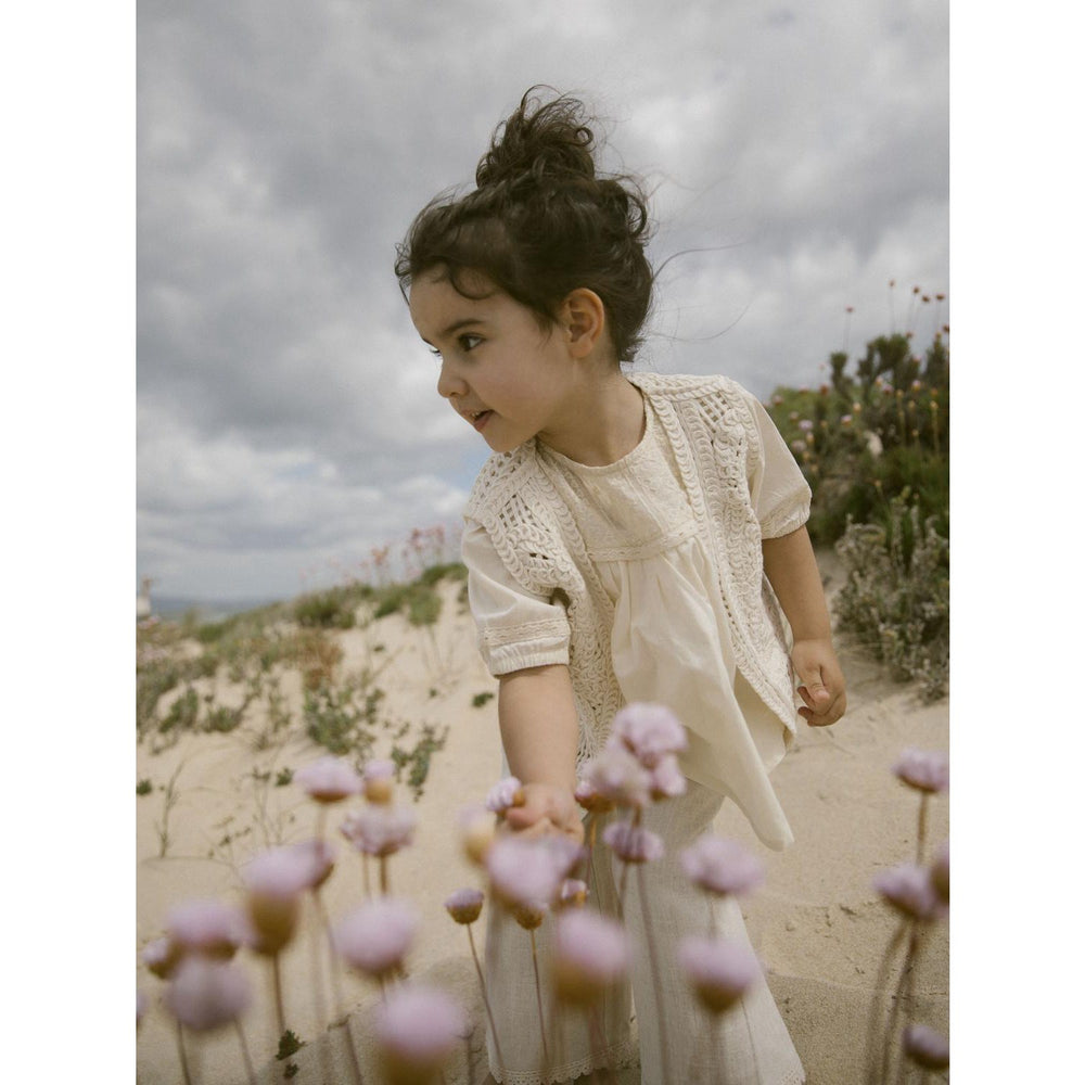 Køb Lil'Atelier Turtledove Daisy Loose Skjorte