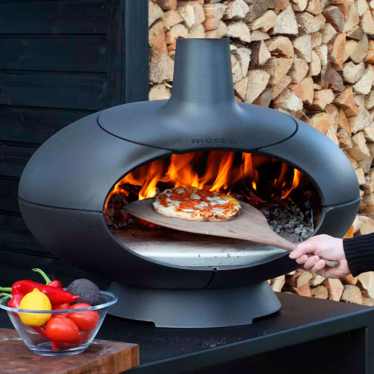 Morsø Forno Grill + Terra Utebord 60x60 cm