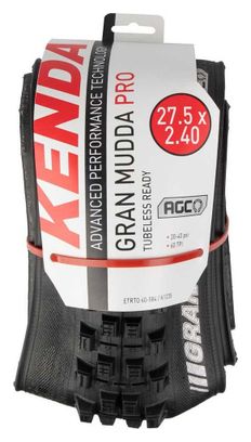 Pneu Kenda Gran Mudda Pro Advanced Gravity Casing 60 Tpi Foldable Noir 27.5´´ / 2.40