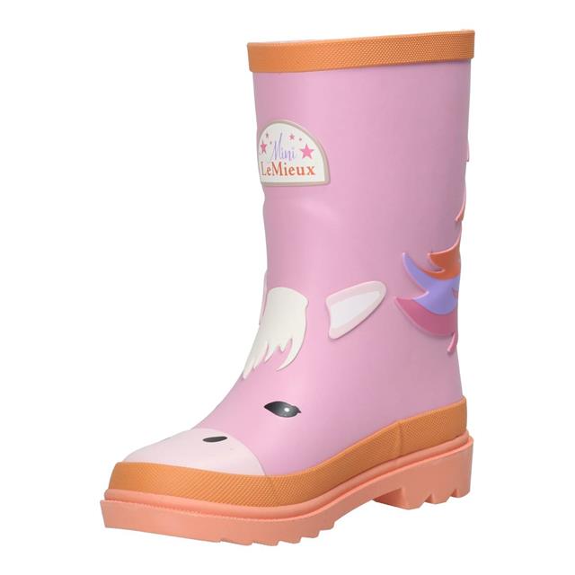 Laarzen LeMieux Puddle Pals Welly Lichtroze